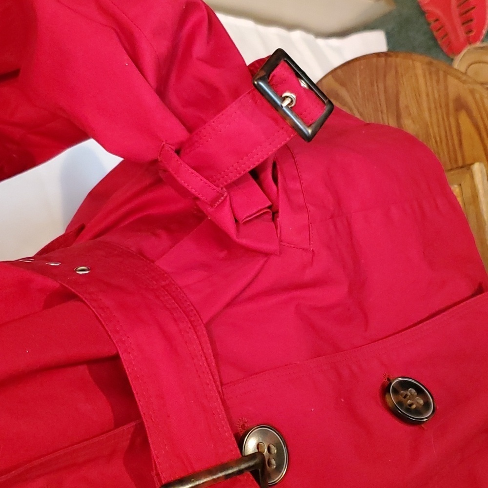 Red Rain Jacket - image 7